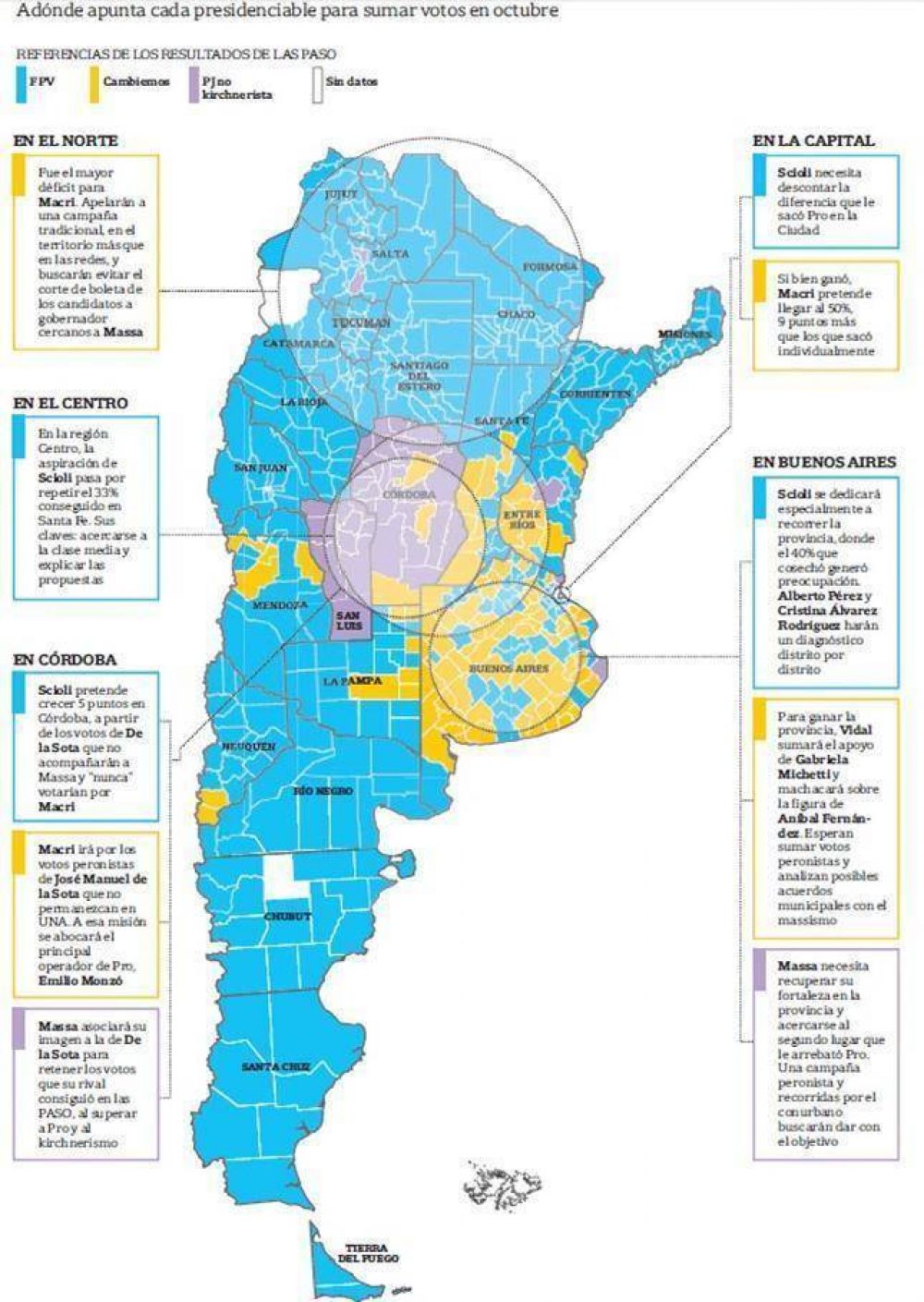 Los candidatos replantean sus campa�as
