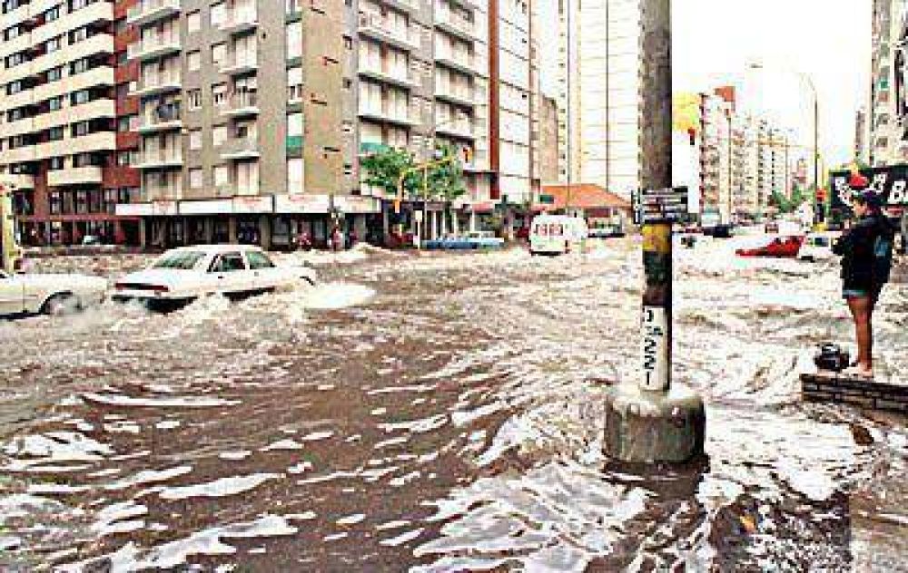 Las obras pluviales cambiaron la postal de la Mar del Plata inundada