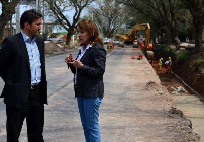 Obras para prevenir el impacto de las lluvias en Paran�