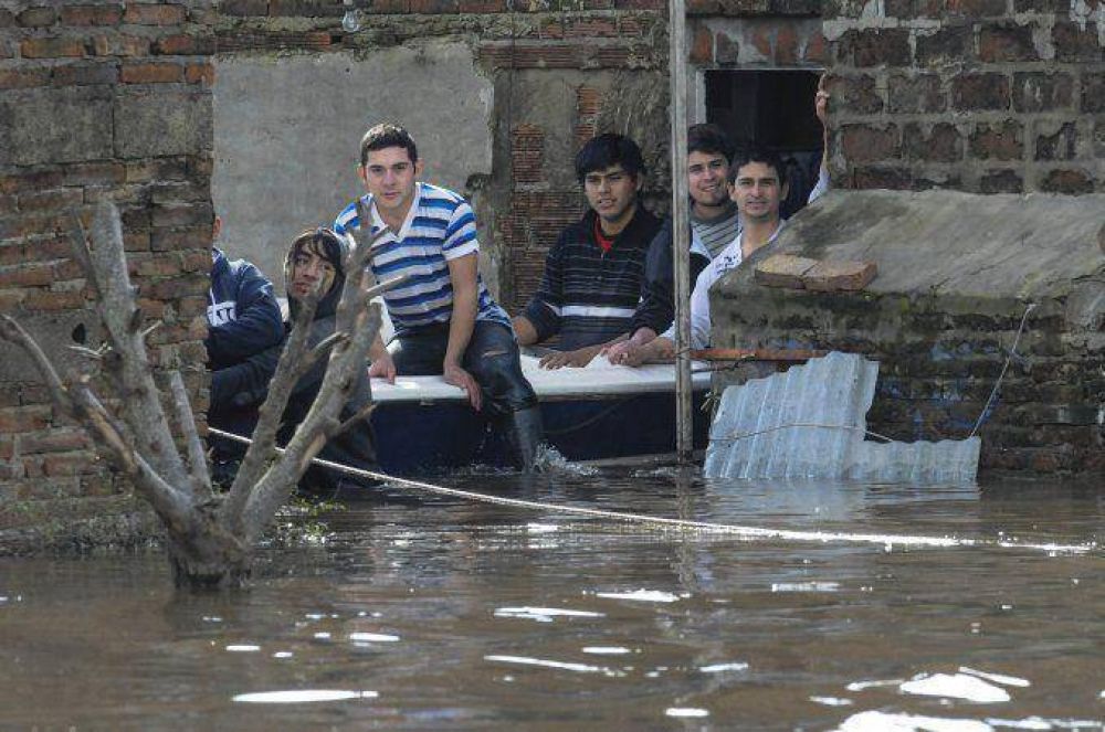 Nacin duplicar la ayuda a los damnificados por las inundaciones