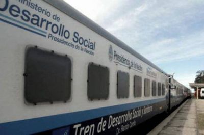 Un tren socio-sanitario asiste a daminificados por las inundaciones