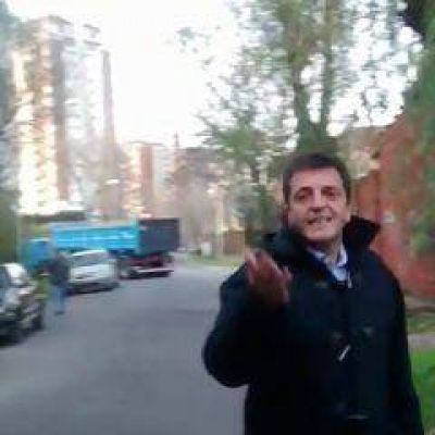 Massa insult� a vecinos de Tigre que le reclamaban obras
