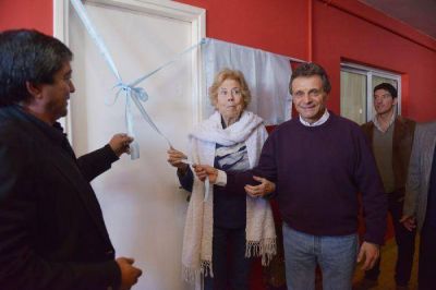 Se inaugur� la biblioteca del barrio Ameghino