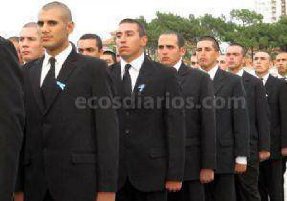 Ultima etapa de instrucci�n de los cadetes de la Polic�a Local