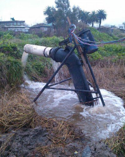 Ya son tres las bombas de achique colocadas en la zona ribere�a