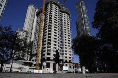 Puerto Madero: crece la torre m�s alta de la ciudad