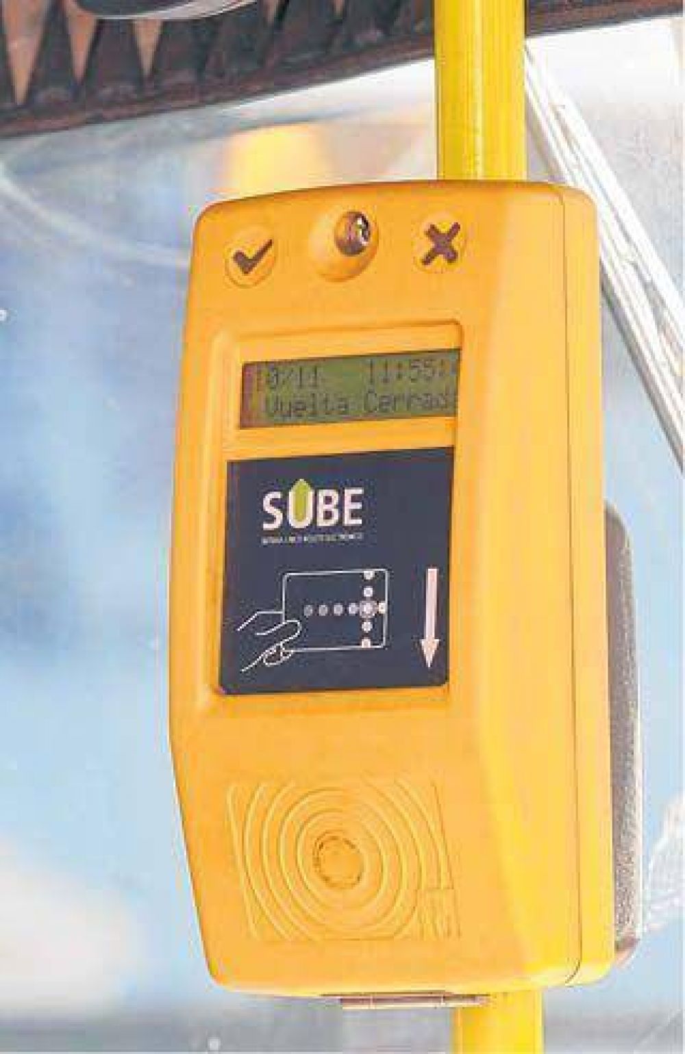 SUBE: llegan pronto tarjetas y equipos