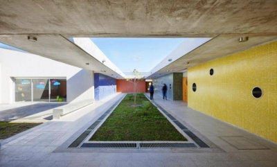 Las Flores: avanza a buen ritmo la construcci�n del Jard�n Municipal
