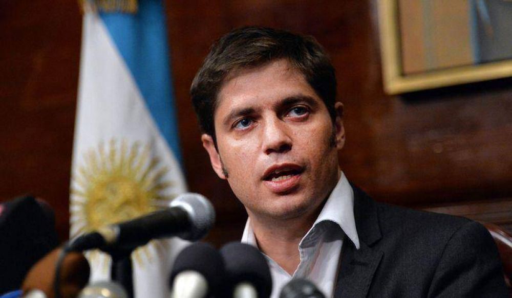Kicillof pide a Macri que deje de 