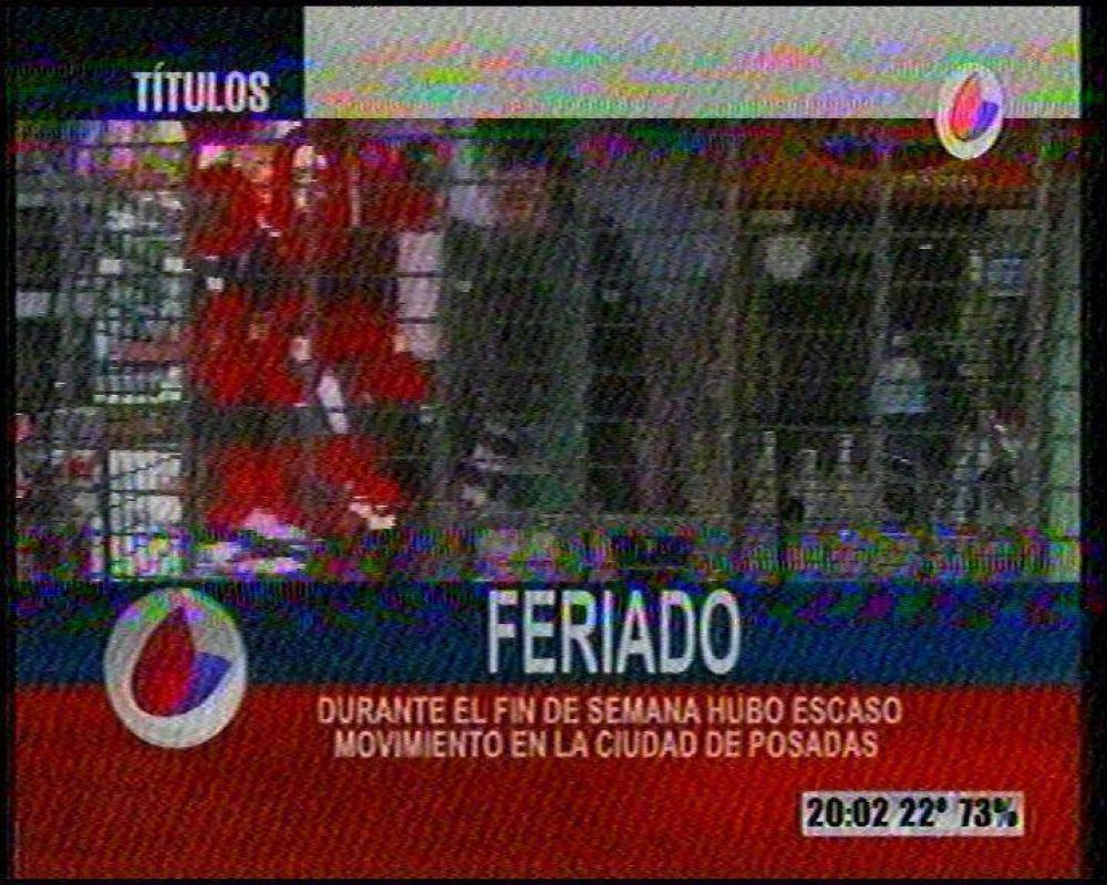 80% de los comercios posade�os no abrieron durante el feriado