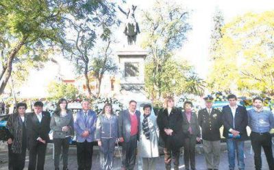Recordaron al General San Mart�n