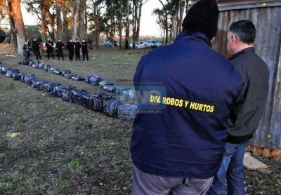 Importante secuestro de droga al este de Paraná