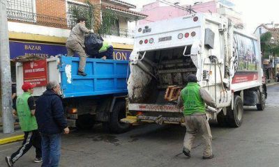 Recolecci�n de residuos en Tigre
