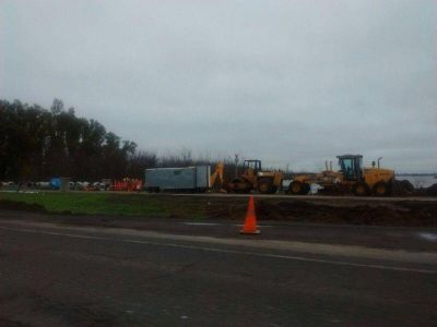  Desvi� y transito fluido en el Km 109 de Ruta 9