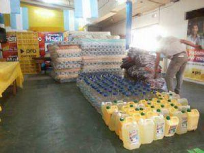 �Cambiemos� entreg� sus donaciones a C�ritas San Cayetano