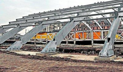 Avanza la construcci�n de nuevo centro de trasbordo