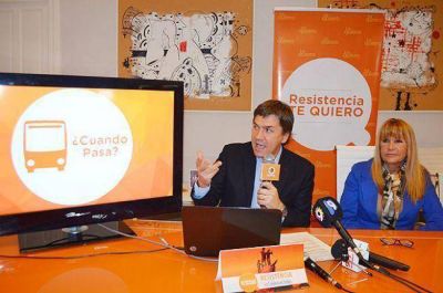 Presentaron una aplicaci�n para saber �Cu�ndo pasa? el colectivo