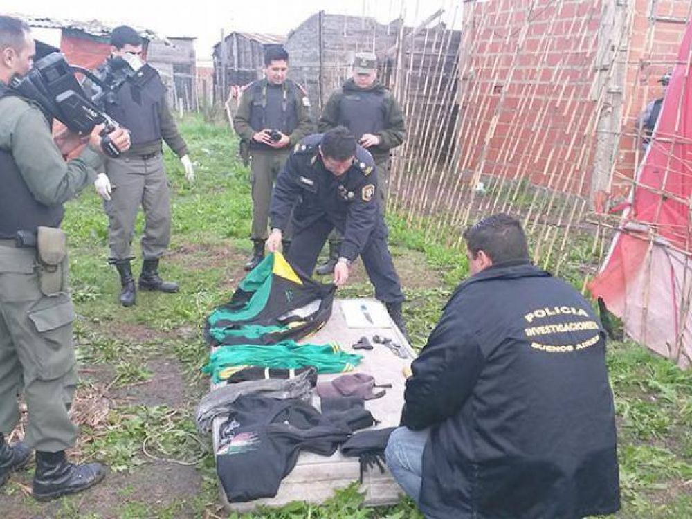 Encontraron en un operativo el arma del gendarme fallecido