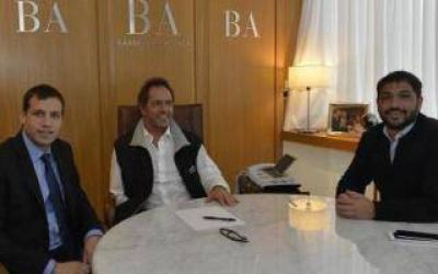 De Jes�s se reuni� con Scioli y An�bal Fern�ndez