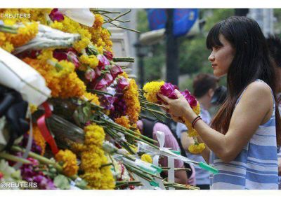 P�same del Papa por el atentado de Bangkok