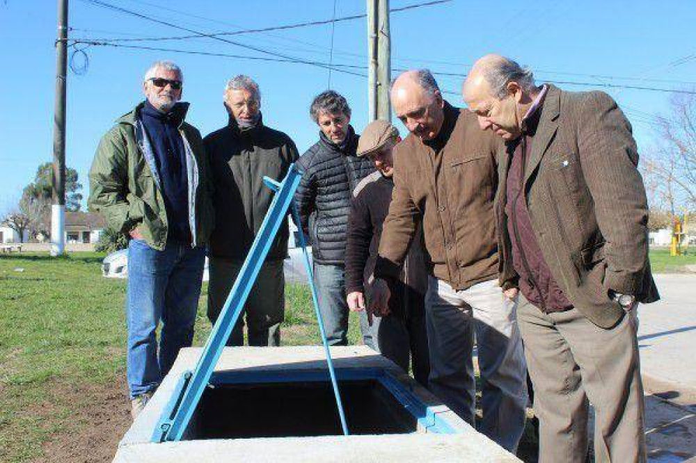 Finaliz la obra de refuerzo de la red de distribucin de agua potable en Vidal 