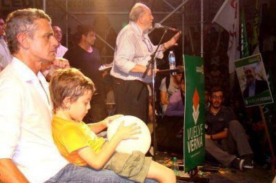 Fern�ndez con Bruna: 