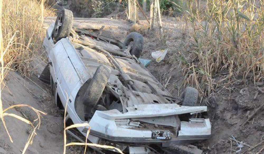 Tragedia en Pocito: la madre del conductor muri tras el fuerte vuelco