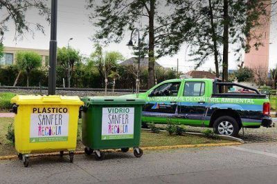 El programa �Sanfer Recicla� junt� unos 500 kilos en pl�stico y vidrios