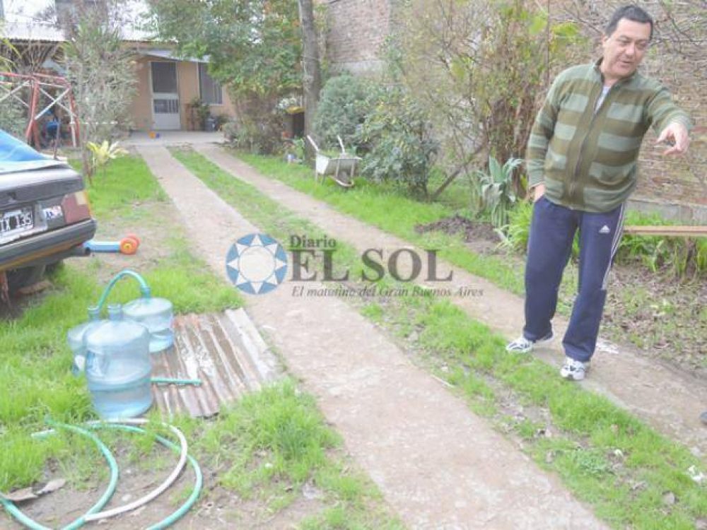 Barrio San Ignacio, sin agua