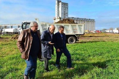 Se inici� la obra del desag�e Arroyo del Barco