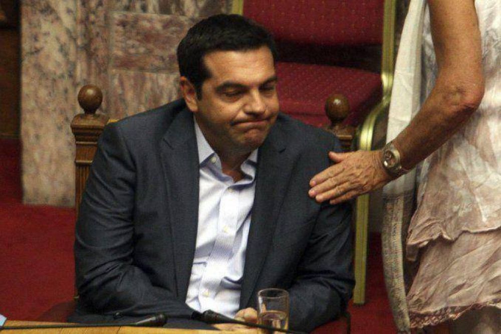 Se partió el partido de Tsipras tras el anuncio de su dimisión