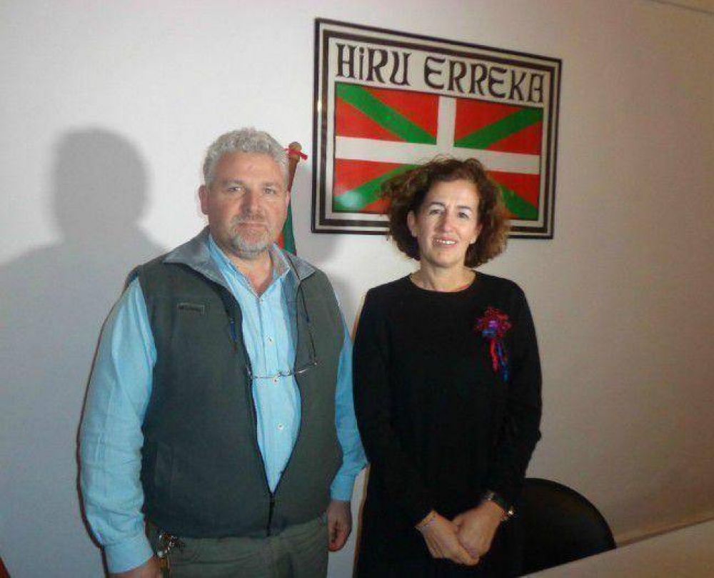 La delegada vasca Sara Pagola Aizpiri visit� Tres Arroyos