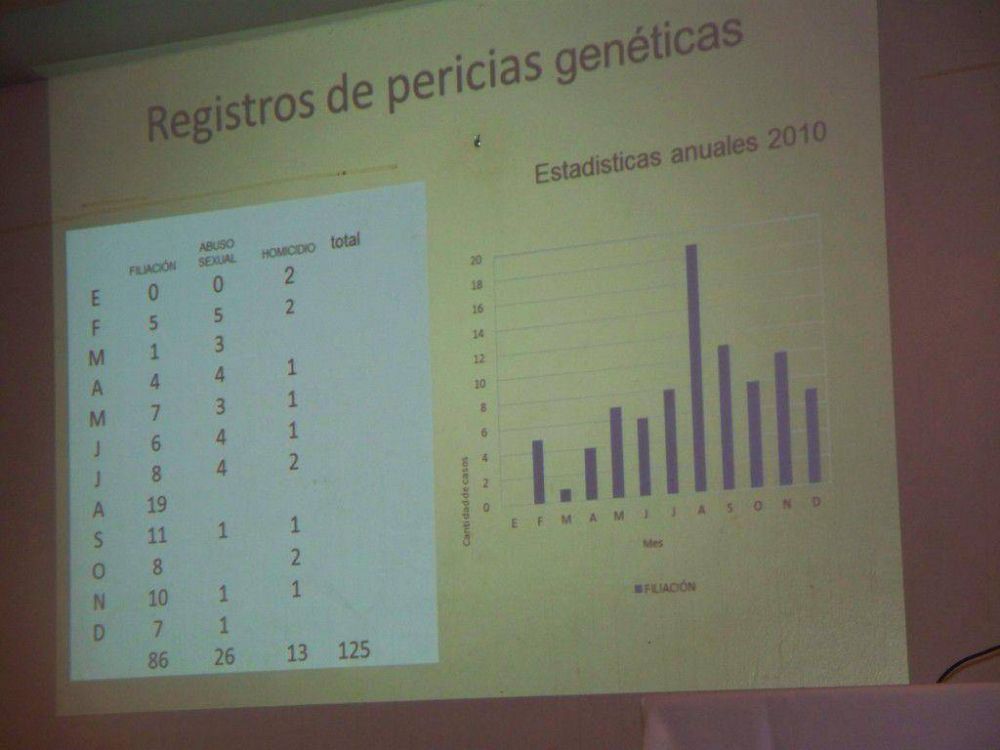 En Misiones crecieron las pericias gen�ticas por filiaci�n, abusos sexuales y homicidios