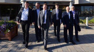 Bordet encabez� misi�n comercial entrerriana en Canad�