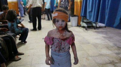 Masacre de civiles en un bombardeo de Al Assad: 34 muertos, incluidos 12 ni�os