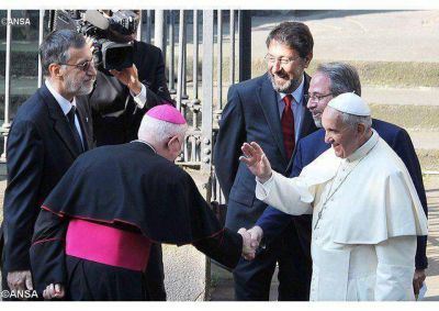 El Papa al S�nodo valdense: caminar hacia la plena comuni�n