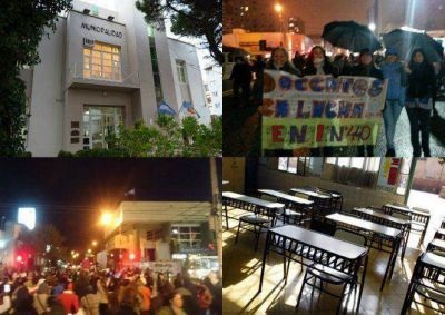 Docentes realizar�n vigilia en el municipio