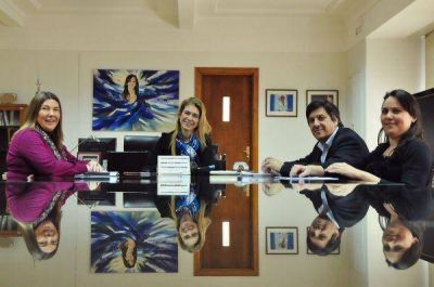 Giorgi recibi� a Bertone y analizaron proyectos de Infraestructura