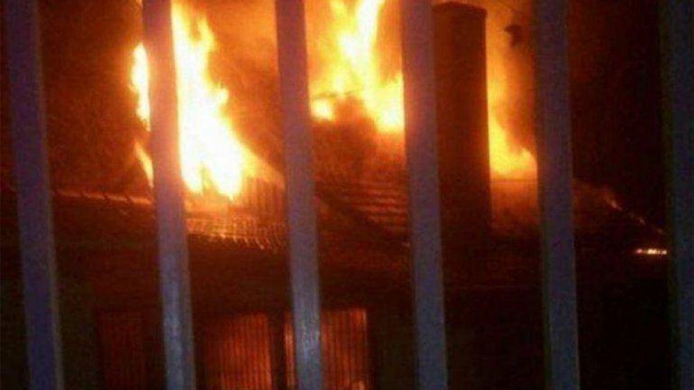Hurlingham: se incendi la Fundacin 