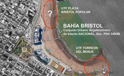 Alertan que �el conjunto urbano Bah�a Bristol est� en riesgo�