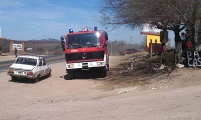 Bomberos combatieron varios focos de incendio en las Sierras y la Ruta 9 Sur
