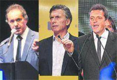 Los cruces de los candidatos