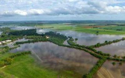 Baradero: Hay 80 mil hect�reas tapadas por el agua