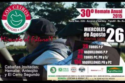 Se viene el 30� Remate Anual de Caba�a Los Ceibos