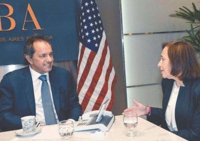 Scioli reclam� a la oposici�n 