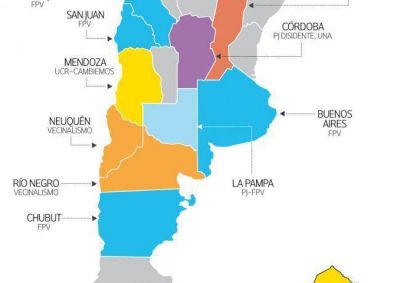 Los oficialismos se revalidaron en 13 provincias