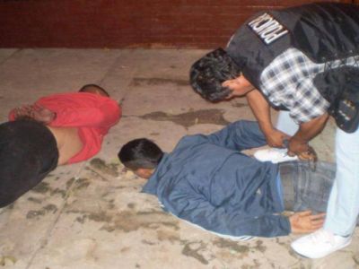 Cay� una banda de motochorros