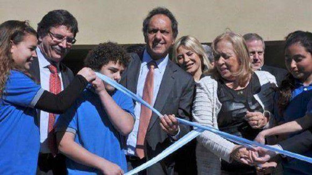 Scioli cruz� a Macri y a Massa por poner en duda el triunfo de Manzur