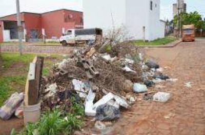 Enorme basural molesta a vecinos del barrio 25 de Mayo