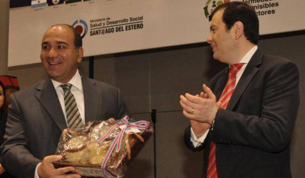 Zamora felicit� a Manzur y le mand� un fuerte abrazo